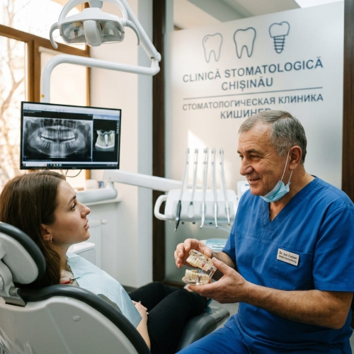 Больно ли ставить зубной имплант? Вся правда от врача в Кишиневе